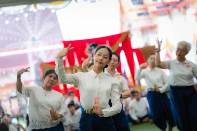 ประมวลภาพพิธีบูชาครู–ครอบครูบูรพาจารย์ วัดจุฬามณี ปี ๒๕๖๘