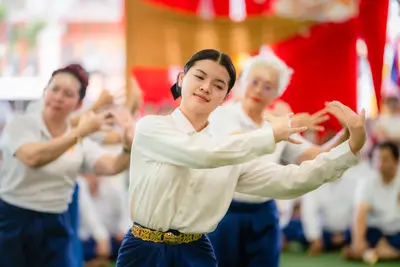 ประมวลภาพพิธีบูชาครู–ครอบครูบูรพาจารย์ วัดจุฬามณี ปี ๒๕๖๘