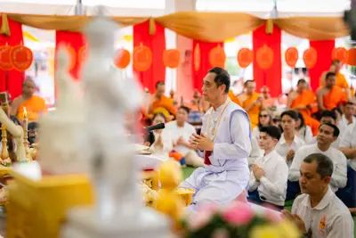 ประมวลภาพพิธีบูชาครู–ครอบครูบูรพาจารย์ วัดจุฬามณี ปี ๒๕๖๘