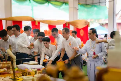 ประมวลภาพพิธีบูชาครู–ครอบครูบูรพาจารย์ วัดจุฬามณี ปี ๒๕๖๘