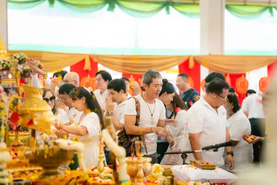 ประมวลภาพพิธีบูชาครู–ครอบครูบูรพาจารย์ วัดจุฬามณี ปี ๒๕๖๘