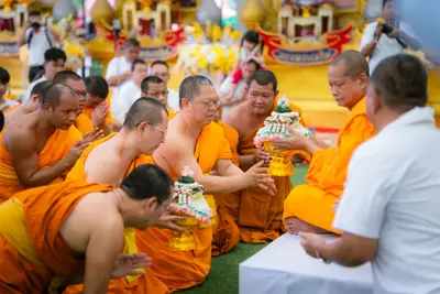 ประมวลภาพพิธีบูชาครู–ครอบครูบูรพาจารย์ วัดจุฬามณี ปี ๒๕๖๘