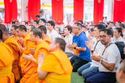 ประมวลภาพพิธีบูชาครู–ครอบครูบูรพาจารย์ วัดจุฬามณี ปี ๒๕๖๘