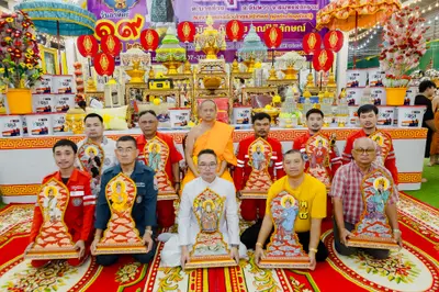 ประมวลภาพพิธีพุทธาภิเษกวัตถุมงคล รุ่นไตรมาส ๖๘ วัดจุฬามณี ปี ๒๕๖๘