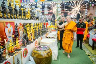 ประมวลภาพงานพุทธาภิเษก–สวดนพเคราะห์ สวดภาณยักษ์ วัดจุฬามณี ปี ๒๕๖๘