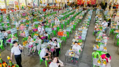 ประมวลภาพพิธีบวงสรวงใหญ่ ครั้งที่ ๗ ท้าวเวสสุวรรณโณ วัดจุฬามณี ปี ๒๕๖๙
