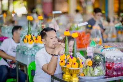 ประมวลภาพพิธีบวงสรวงใหญ่ ครั้งที่ ๗ ท้าวเวสสุวรรณโณ วัดจุฬามณี ปี ๒๕๖๙