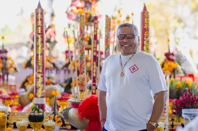ประมวลภาพพิธีบวงสรวงใหญ่ ครั้งที่ ๗ ท้าวเวสสุวรรณโณ วัดจุฬามณี ปี ๒๕๖๙