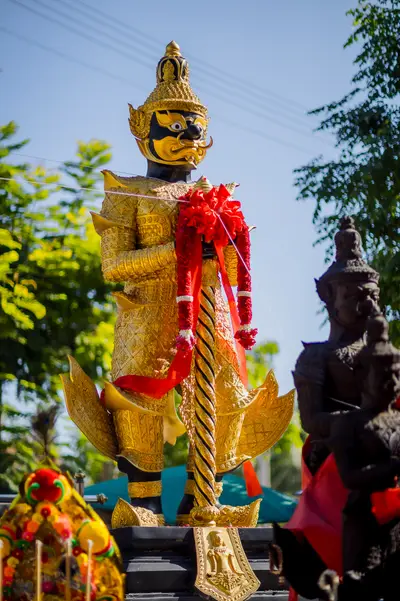 ประมวลภาพพิธีบวงสรวงใหญ่ ครั้งที่ ๗ ท้าวเวสสุวรรณโณ วัดจุฬามณี ปี ๒๕๖๙