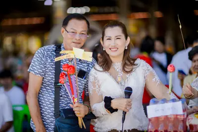 ประมวลภาพพิธีบวงสรวงใหญ่ ครั้งที่ ๗ ท้าวเวสสุวรรณโณ วัดจุฬามณี ปี ๒๕๖๙