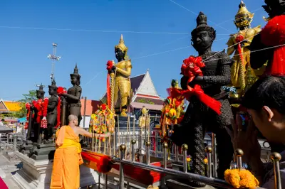 ประมวลภาพพิธีบวงสรวงใหญ่ ครั้งที่ ๗ ท้าวเวสสุวรรณโณ วัดจุฬามณี ปี ๒๕๖๙