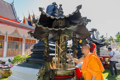ประมวลภาพพิธีบวงสรวงใหญ่ ครั้งที่ ๗ ท้าวเวสสุวรรณโณ วัดจุฬามณี ปี ๒๕๖๙