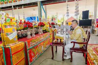 ประมวลภาพพิธีบวงสรวงใหญ่ ครั้งที่ ๗ ท้าวเวสสุวรรณโณ วัดจุฬามณี ปี ๒๕๖๙