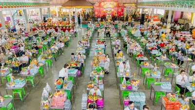 ประมวลภาพพิธีบวงสรวงใหญ่ ครั้งที่ ๗ ท้าวเวสสุวรรณโณ วัดจุฬามณี ปี ๒๕๖๙