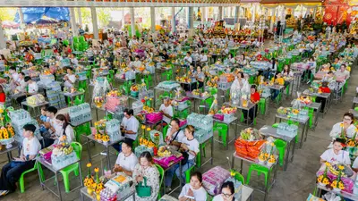 ประมวลภาพพิธีบวงสรวงใหญ่ ครั้งที่ ๗ ท้าวเวสสุวรรณโณ วัดจุฬามณี ปี ๒๕๖๙