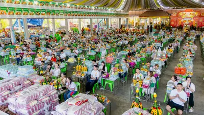 ประมวลภาพพิธีบวงสรวงใหญ่ ครั้งที่ ๗ ท้าวเวสสุวรรณโณ วัดจุฬามณี ปี ๒๕๖๙