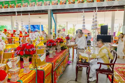 ประมวลภาพพิธีบวงสรวงใหญ่ ครั้งที่ ๗ ท้าวเวสสุวรรณโณ วัดจุฬามณี ปี ๒๕๖๙