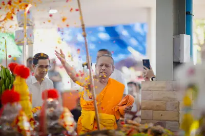 ประมวลภาพพิธีบวงสรวงใหญ่ ครั้งที่ ๗ ท้าวเวสสุวรรณโณ วัดจุฬามณี ปี ๒๕๖๙