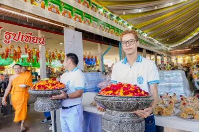 ประมวลภาพพิธีบวงสรวงใหญ่ ครั้งที่ ๗ ท้าวเวสสุวรรณโณ วัดจุฬามณี ปี ๒๕๖๙