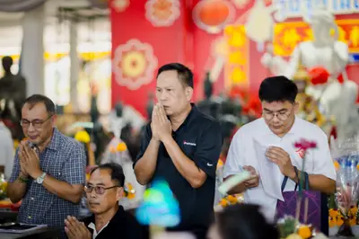 ประมวลภาพพิธีบวงสรวงใหญ่ ครั้งที่ ๗ ท้าวเวสสุวรรณโณ วัดจุฬามณี ปี ๒๕๖๙