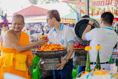 ประมวลภาพพิธีบวงสรวงใหญ่ ครั้งที่ ๗ ท้าวเวสสุวรรณโณ วัดจุฬามณี ปี ๒๕๖๙