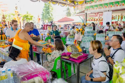 ประมวลภาพพิธีบวงสรวงใหญ่ ครั้งที่ ๗ ท้าวเวสสุวรรณโณ วัดจุฬามณี ปี ๒๕๖๙