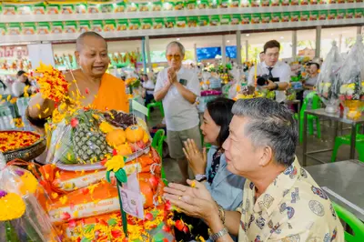 ประมวลภาพพิธีบวงสรวงใหญ่ ครั้งที่ ๗ ท้าวเวสสุวรรณโณ วัดจุฬามณี ปี ๒๕๖๙
