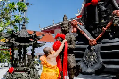 ประมวลภาพพิธีบวงสรวงใหญ่ ครั้งที่ ๗ ท้าวเวสสุวรรณโณ วัดจุฬามณี ปี ๒๕๖๙