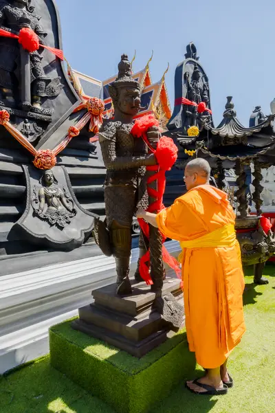 ประมวลภาพพิธีบวงสรวงใหญ่ ครั้งที่ ๗ ท้าวเวสสุวรรณโณ วัดจุฬามณี ปี ๒๕๖๙