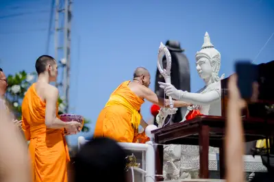 ประมวลภาพพิธีบวงสรวงใหญ่ ครั้งที่ ๗ ท้าวเวสสุวรรณโณ วัดจุฬามณี ปี ๒๕๖๙