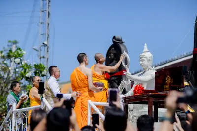 ประมวลภาพพิธีบวงสรวงใหญ่ ครั้งที่ ๗ ท้าวเวสสุวรรณโณ วัดจุฬามณี ปี ๒๕๖๙
