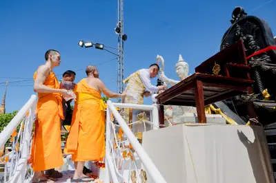 ประมวลภาพพิธีบวงสรวงใหญ่ ครั้งที่ ๗ ท้าวเวสสุวรรณโณ วัดจุฬามณี ปี ๒๕๖๙
