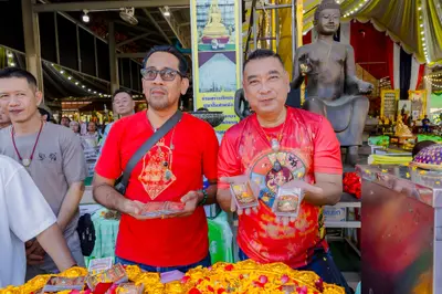 ประมวลภาพพิธีบวงสรวงใหญ่ ครั้งที่ ๗ ท้าวเวสสุวรรณโณ วัดจุฬามณี ปี ๒๕๖๙