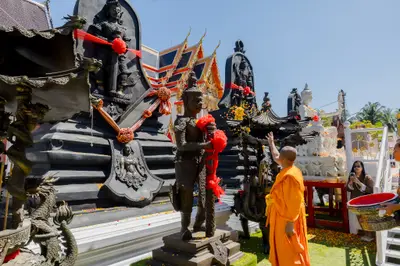 ประมวลภาพพิธีบวงสรวงใหญ่ ครั้งที่ ๗ ท้าวเวสสุวรรณโณ วัดจุฬามณี ปี ๒๕๖๙