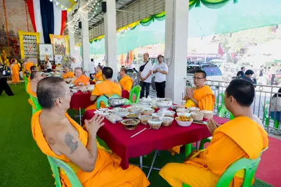ประมวลภาพพิธีบวงสรวงใหญ่ ครั้งที่ ๗ ท้าวเวสสุวรรณโณ วัดจุฬามณี ปี ๒๕๖๙