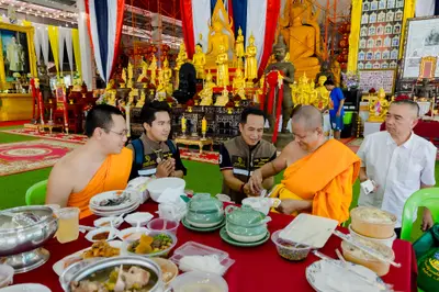 ประมวลภาพพิธีบวงสรวงใหญ่ ครั้งที่ ๗ ท้าวเวสสุวรรณโณ วัดจุฬามณี ปี ๒๕๖๙