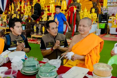 ประมวลภาพพิธีบวงสรวงใหญ่ ครั้งที่ ๗ ท้าวเวสสุวรรณโณ วัดจุฬามณี ปี ๒๕๖๙