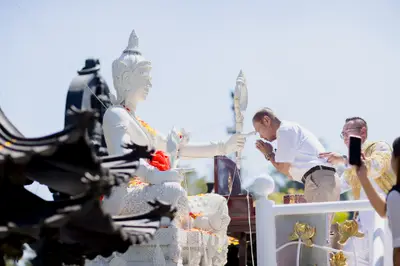ประมวลภาพพิธีบวงสรวงใหญ่ ครั้งที่ ๗ ท้าวเวสสุวรรณโณ วัดจุฬามณี ปี ๒๕๖๙