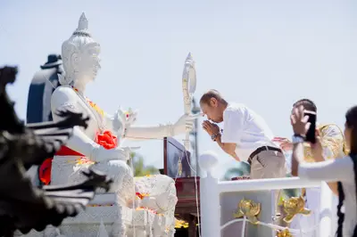 ประมวลภาพพิธีบวงสรวงใหญ่ ครั้งที่ ๗ ท้าวเวสสุวรรณโณ วัดจุฬามณี ปี ๒๕๖๙