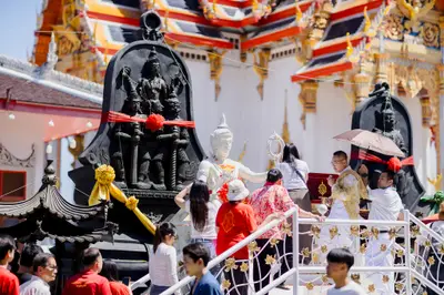 ประมวลภาพพิธีบวงสรวงใหญ่ ครั้งที่ ๗ ท้าวเวสสุวรรณโณ วัดจุฬามณี ปี ๒๕๖๙