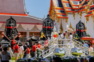 ประมวลภาพพิธีบวงสรวงใหญ่ ครั้งที่ ๗ ท้าวเวสสุวรรณโณ วัดจุฬามณี ปี ๒๕๖๙