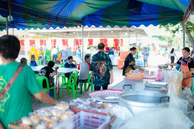 ประมวลภาพพิธีทำบุญและเปิดถนนจุฬา วัดจุฬามณี ปี ๒๕๖๙