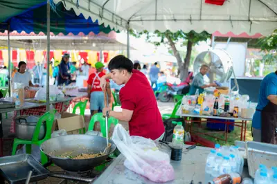 ประมวลภาพพิธีทำบุญและเปิดถนนจุฬา วัดจุฬามณี ปี ๒๕๖๙