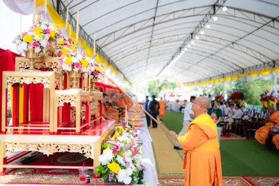 ประมวลภาพพิธีทำบุญและเปิดถนนจุฬา วัดจุฬามณี ปี ๒๕๖๙