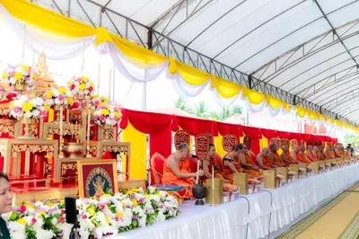 ประมวลภาพพิธีทำบุญและเปิดถนนจุฬา วัดจุฬามณี ปี ๒๕๖๙