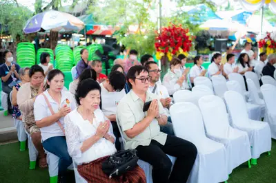 ประมวลภาพพิธีทำบุญและเปิดถนนจุฬา วัดจุฬามณี ปี ๒๕๖๙