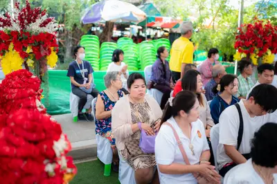 ประมวลภาพพิธีทำบุญและเปิดถนนจุฬา วัดจุฬามณี ปี ๒๕๖๙