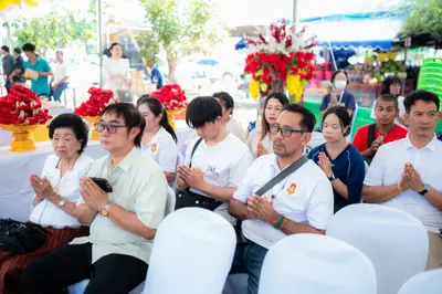 ประมวลภาพพิธีทำบุญและเปิดถนนจุฬา วัดจุฬามณี ปี ๒๕๖๙