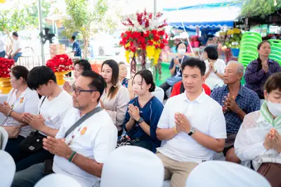 ประมวลภาพพิธีทำบุญและเปิดถนนจุฬา วัดจุฬามณี ปี ๒๕๖๙