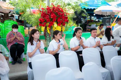 ประมวลภาพพิธีทำบุญและเปิดถนนจุฬา วัดจุฬามณี ปี ๒๕๖๙